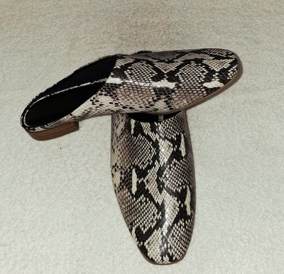 Aerosoles Mya Womens Shoes 8M SlipOn Snake Print OrthoLite Cushion