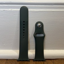  Official Apple Watch Sport Band 41mm M/L In Olive for Apple Watch, Great Cond