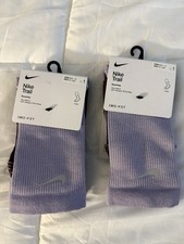 Nike Trail Running Wool Blend Dri-Fit Crew Socks Men's Size 8-9.5 HF0854-500