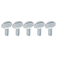25pcs 1/4-20 x 1/2" Thumb Screws Carbon Steel Fully Thread Screw