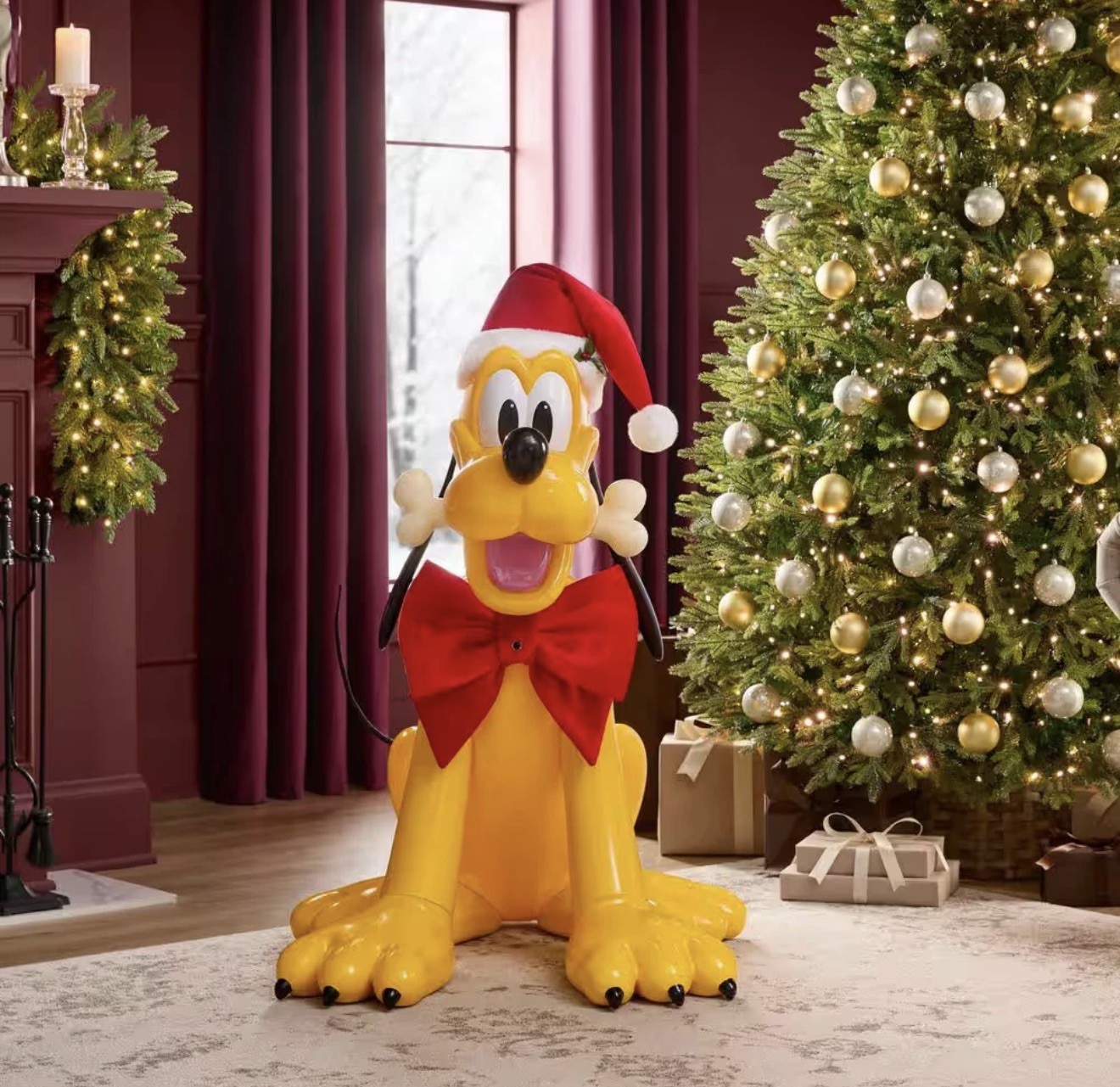 NEW Disney 3.5 FT Animated Pluto Holiday Christmas Animatronic 2026 