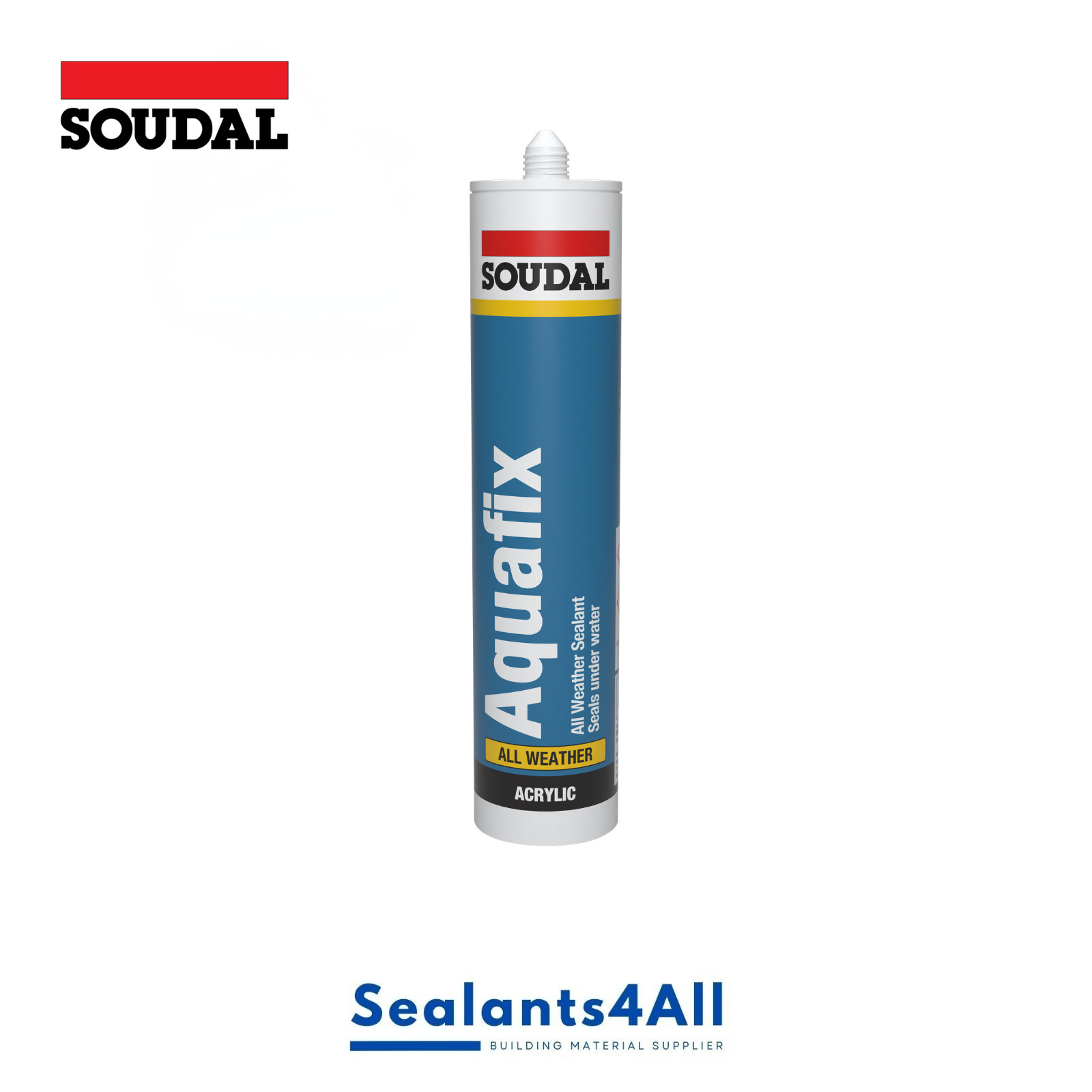 CLEARANCE Soudal Aquafix All Weather Emergency Sealant 300ML CLEARE EXP 6/26