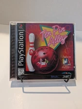 Ten Pin Alley Sony PlayStation 1 PS1 Black Label CIB Complete w/ Manual Tested