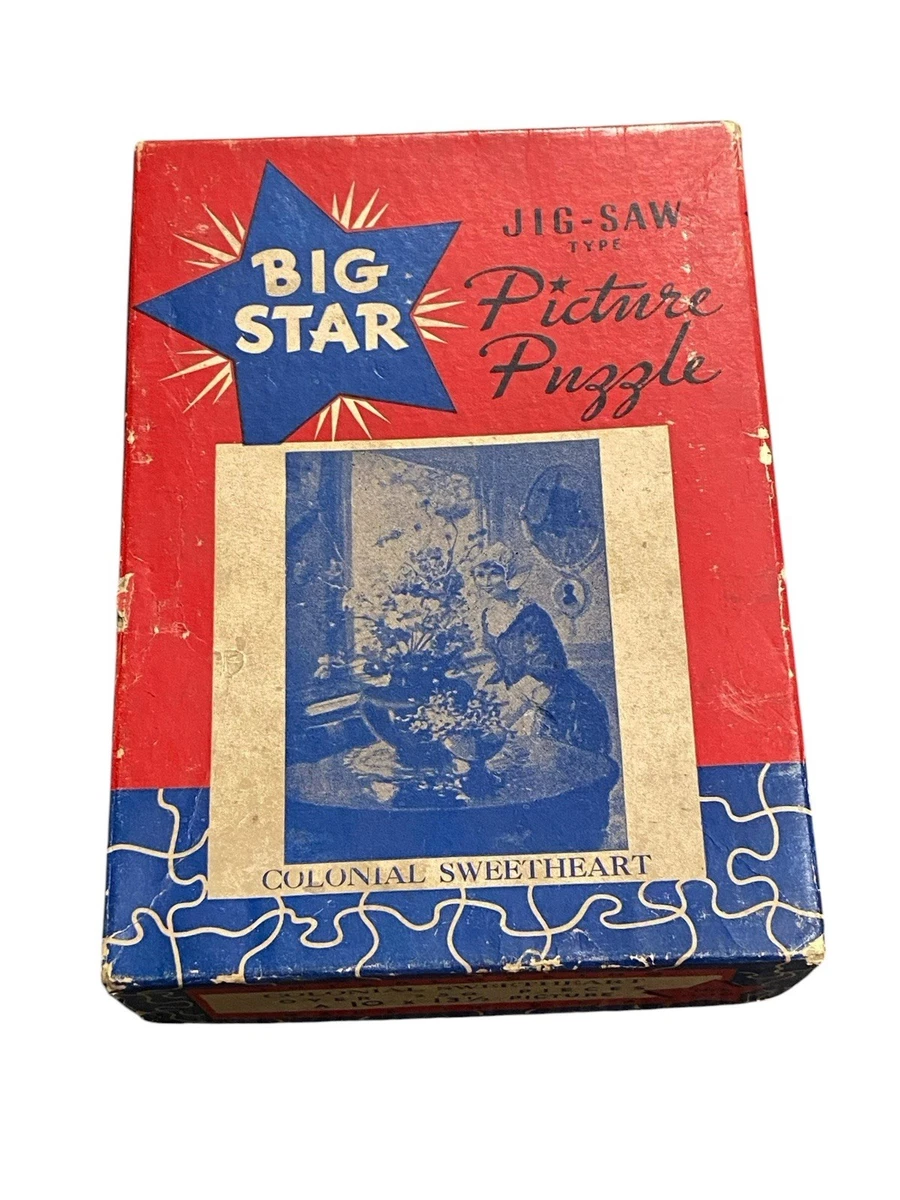 Collectors & Hobbyists Multi-Color 1930 Year Vintage Puzzles for