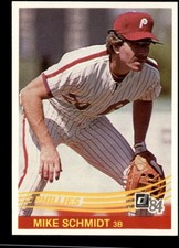 1984 DONRUSS #183 MIKE SCHMIDT PHILLIES