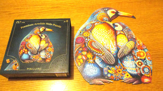 Holz Puzzle Premium Artefakt Pinguine 217 Teile