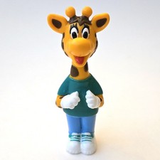 Vintage Geoffrey Giraffe Toys “R” Us TRU Mascot PVC Figure - Green Shirt