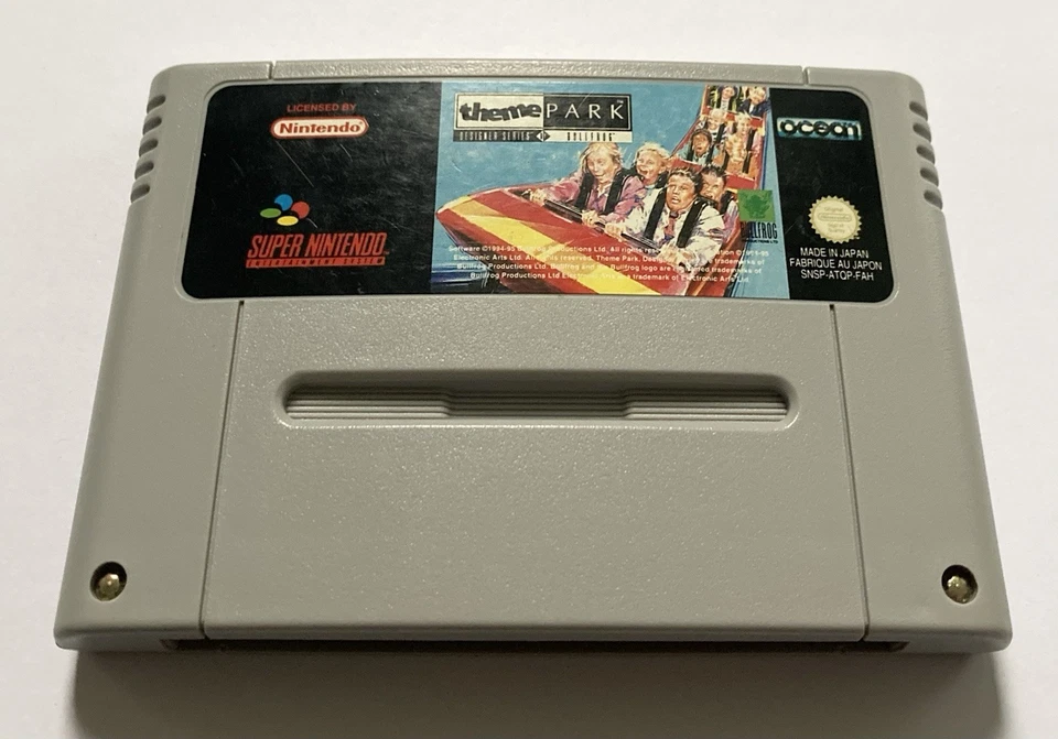THEME PARK - Nintendo SNES Super Nintendo - Jeu 100% Officiel - PAL FAH - Testé - Photo 2/4