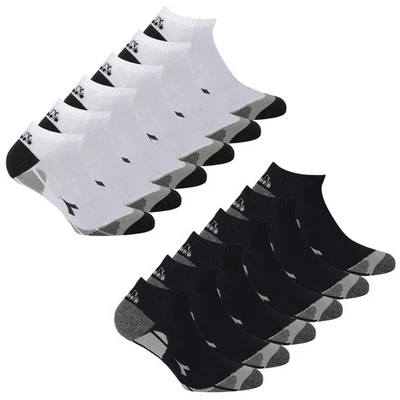 Diadora Unisex Sneaker Sportsocken, 6er Pack - Socken, Mehrfachpackung, Logo,...