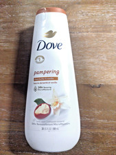 Dove Pampering Shea Butter  Vanilla Liquid Body Wash 20 oz 24 Hr MicroMoisture