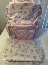    LoveShackFancy x Target Ribbon Rosa Floral Backpack Sterling Dusk lunch Bag