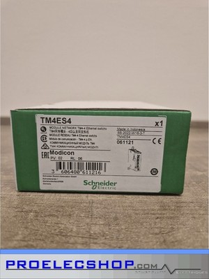 TM4ES4 - Modicon TM4, Ethernet Switch Kommunikationsmodul 4 RJ45 Stecker