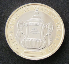 2022 FA CUP 150 YEARS £2 TWO POUND COIN BRILLIANT UNCIRCULATED