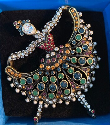 Heidi Daus ''May I Have This Dance'' Crystal Ballerina Pin
