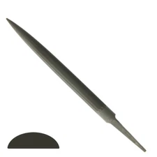 Grobet Swiss Half Round Precision File 6" Cut #0 #1 #2 Vallorbe 150mm