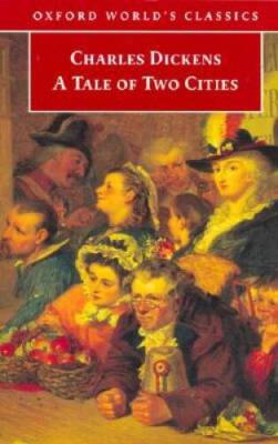 A Tale of Two Cities (Oxford World's Classics) - Paperback - GOOD