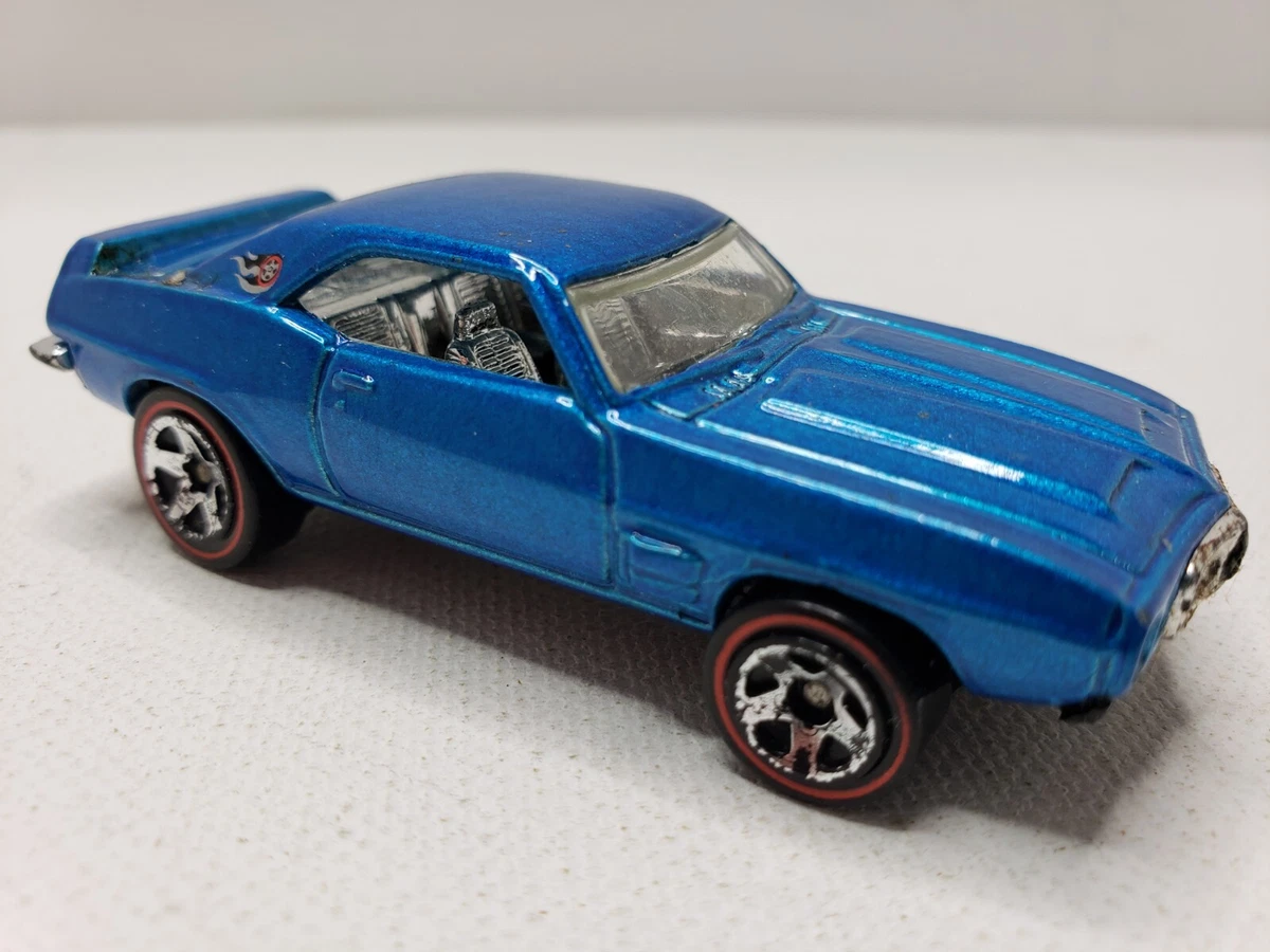 Hot Wheels Redline Metallic Blue 69 Firebird T A Malaysia Die Cast Toy Car