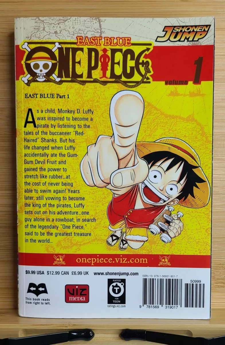 ONE PIECE: EAST BLUE, VOLUME 1, MANGA by EIICHIRO ODA