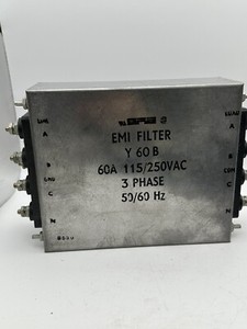 Varian 2750004, EMI Filter, Powerline, 3PH, SAE Y60B, EMI. 420070