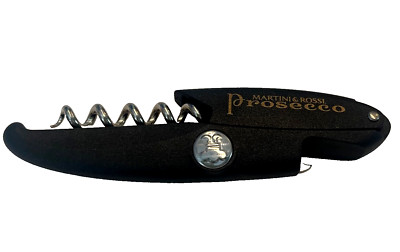 MARTINI & ROSSI PROSECCO Quality Corkscrew Waiter Wine Key Opener