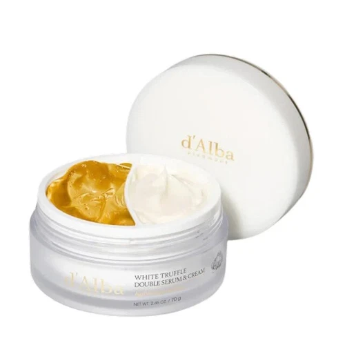 D'ALBA dalba White Truffle Double Serum & Cream 70g with FREE SAMPLE GIFTS