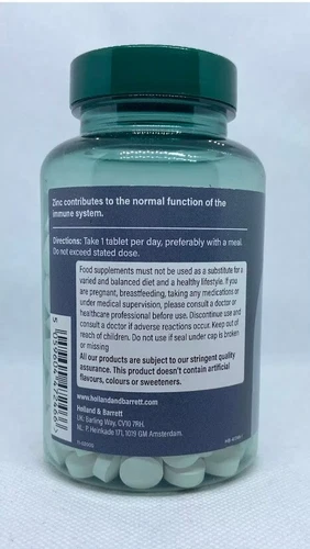 Holland & BarrettCalcium Magnesium Zinc + Iron & Vitamin C – Bone Immune Support - Picture 7 of 24