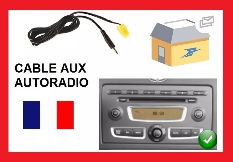 Smart 451 aux on sale cable