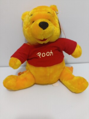  Winnie Puuh Rucksack von Disney. Vintage weiches Plüschtier 90er Jahre mit Etikett 