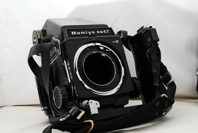 Mamiya RB67 Pro S + Prism Finder + Sekor C 127mm f/3.8 + 50mm f4.5