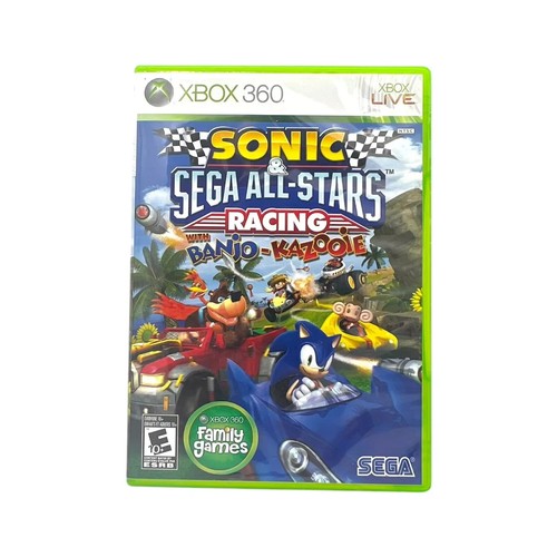 Sonic & Sega All-Stars Racing mit Banjo-Kazooie (Xbox 360) CIB KOMPLETT +GETESTET - Bild 1 von 3
