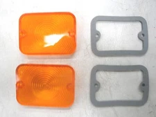 62 63 64 65 1962 1963 1964 1965  FORD FALCON  AMBER  PARK LIGHT LENS PAIR NEW *