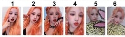 G)I-DLE GIDLE 5TH MINI ALBUM I LOVE STANDARD VER PHOTOCARD