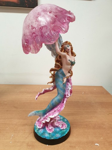 ELFEN FEES FATA MERMAID SIREN SYREN SIRENA LAMPADA LED MULTICOLOR FANTASTICA!! - Picture 7 of 12