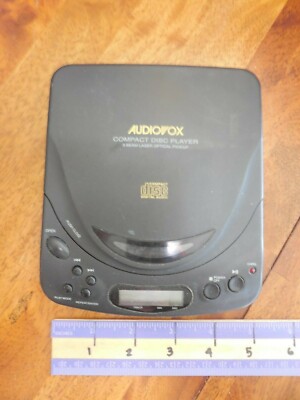Audiovox Compact Disc Player CE-101, no batteries port for rechargeable untested