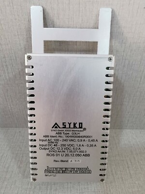 ABB G3LH SYKO 1KHW000640R0001 MODULE REV A 3.0 100-240VAC;0.9A-0.45A 50/60Hz | eBay
