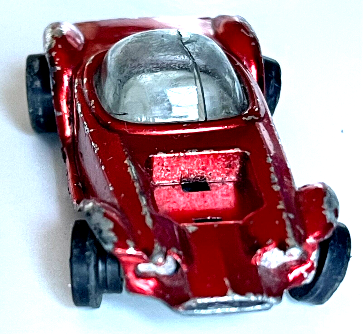 ORIGINAL VINTAGE 1968 HOT WHEELS REDLINE BEATNIK BANDIT BUBBLE TOP