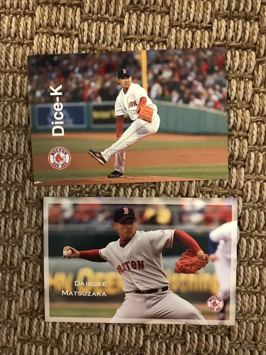 DEADSTOCKレジェンド大輔★松坂DICE-KボストンREDSOX Daisuke Matsuzaka Dice-K Boston Red Sox #18 MLB Set Of Ten