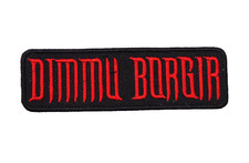 DIMMU BORGIR BLACK METAL EMBROIDERED PATCH