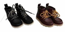 Lot of 2 Toddler Boys' Greyson Boots - Cat  Jack - Black  Brown Size 6
