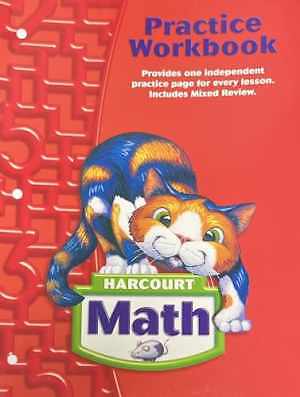 Harcourt Math: Practice Workbook: Grade 2 - Paperback, by HSP - Acceptable w