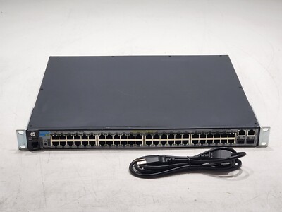 J9627A HP 2620-48-PO E+ SWITCH w/ 2x 10/100/1000Base-T, 10/100Base-TX - PoE Port