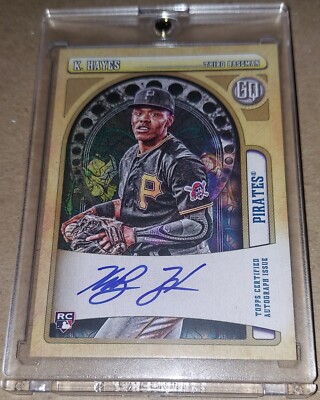 2021 Topps Gypsy Queen KE'BRYAN HAYES #GQA-KH Auto Rookie RC Pittsburgh Pirates