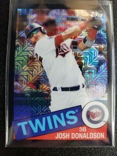2020 Topps Update Josh Donaldson Silver Pack 1985 35th Anniversary Black /199