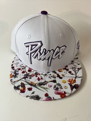 Minnesota Twins x Prince snapback hat rare purple rain floral