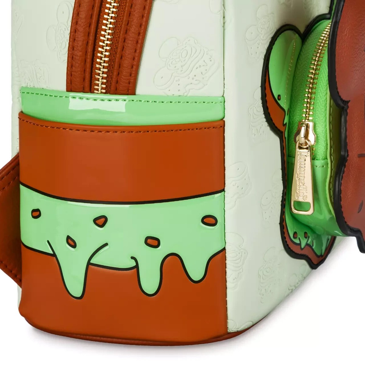Loungefly Disney Mickey Mint Ice Cream Sandwich Backpack NWT Loungefly Disney Mickey Mouse Ice Cream Mini Backpack | Hot  main image 4