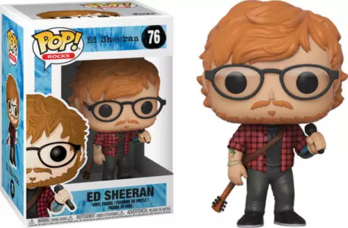 Funko POP! Rocks: Ed Sheeran (Damaged Box)[A] #76