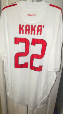 KAKA AC MILAN XXL 2008/2009 Away Jersey Adidas world club
