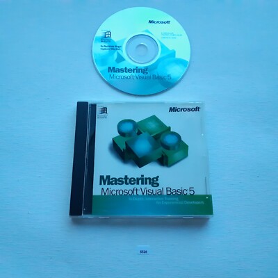 Mastering Microsoft Visual Basic 5 (w/key) | eBay