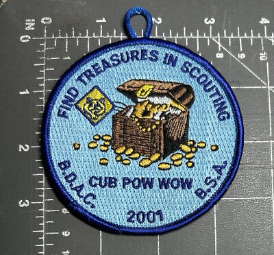 Boulder Dam Area Council BDAC 2001 Cub Pow Wow Boy Scouts BSA Scouting Patch