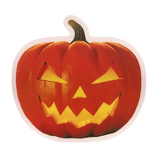 Jack-o'-Lantern Halloween Pumpkin Sticker